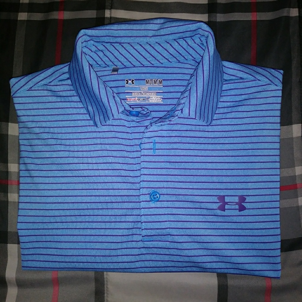Mens Under Armour Golf Polo